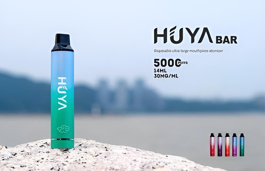 HUYA BAR 5000 PUFFS 虎牙奶茶杯 拋棄式電子煙 一次性電子煙｜台灣現貨