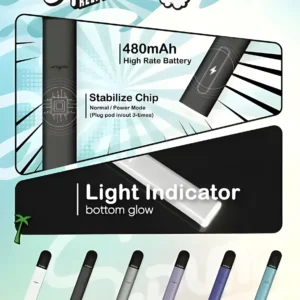 SPUMY主機/新冰熊五代煙桿/思邦迷霧化桿/通用4代5代煙彈/台灣現貨